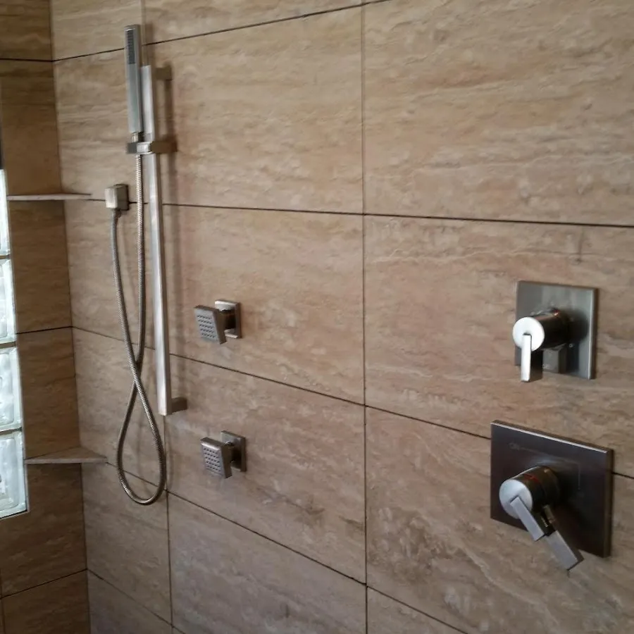 Shower fixture installation for Gas Line Repair in Greenville
